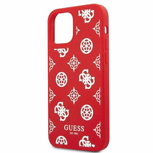 Guess GUHCP12LLSPEWRE iPhone 12 Pro Max 6.7" punane/punane kõva korpus Peony Collection