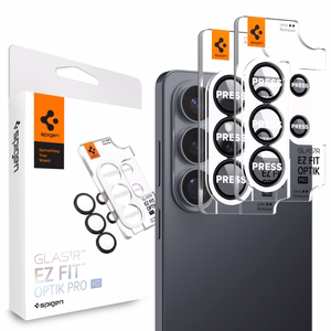 Spigen Glas.Tr Ez Fit Optik Pro HD Kaamera kaitse 2-pack Samsung Galaxy S26 Ultra - must