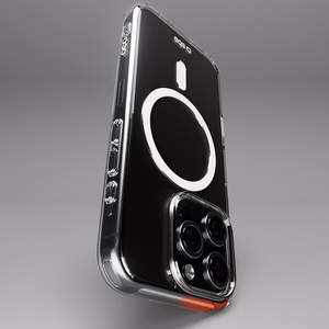 SBS Extreme Mag D3O MagSafe Ümbris jaoks iPhone 16 Pro Max - Läbipaistev