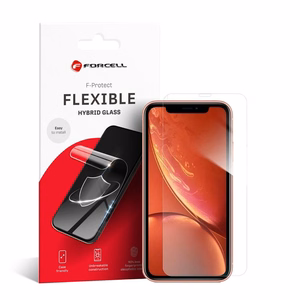 Гибридное стекло для iPhone XR / 11 Forcell Flexible Nano Glass