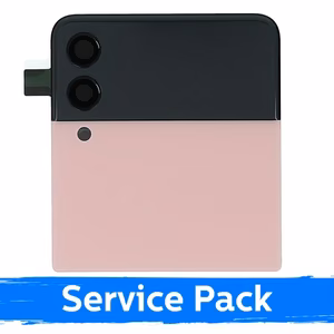 LCD ekraan ühilduv Samsung F711 Z Flip3 (OUTER) raamiga / Roosa / (Service Pack)