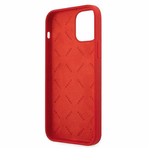 Guess GUHCP12LLSPEWRE iPhone 12 Pro Max 6.7" punane/punane kõva korpus Peony Collection