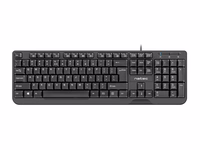 NATEC KEYBOARD TROUT SLIM USB, US LAYOUT, must