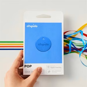 Chipolo POP – Bluetooth jälgija vahetatava akuga iOS & Android, sinine