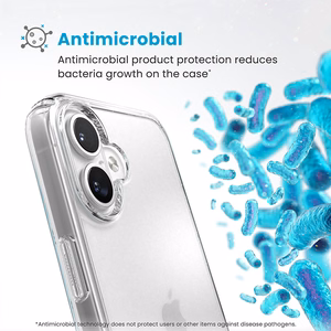 Läbipaistev Speck GemShell ümbris iPhone 16 Plusile