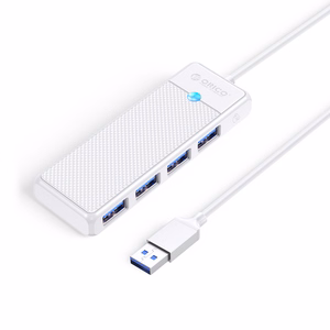 Orico PAPW4A-U3 USB Hub 4-port 4x USB-A 3.0 1.8 m - white