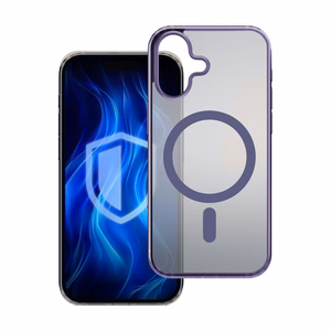3mk Frosty MagCase lilla Ümbris jaoks Apple iPhone 16 Plus - lilla