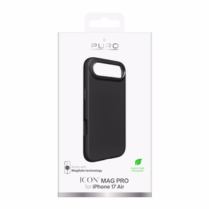 Pure Icon Mag Pro Liquid Silicone Ümbris jaoks iPhone 17 Air, MagSafe Compatible, with Camera Protection and Aluminum Buttons - Must