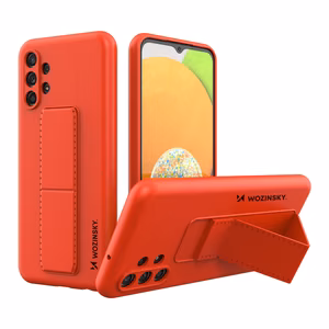Wozinsky Kickstand Case silikoonist ümbris koos stendiga Samsung Galaxy A13 5G punane