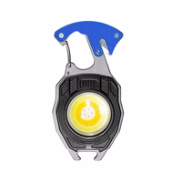 Mini flashlight LED keychain W5147 Type C koos 2 screwdriver bits sinine