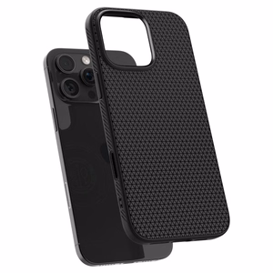 Spigen Liquid Air ”T” MagSafe Ümbris jaoks iPhone 16 Pro Max - Matt Must