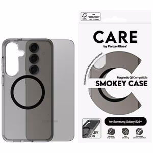 CARE by PanzerGlass Flagship Urban Combat Must QI Ümbris jaoks Samsung Galaxy S25+ - Semi-läbipaistev Smoke