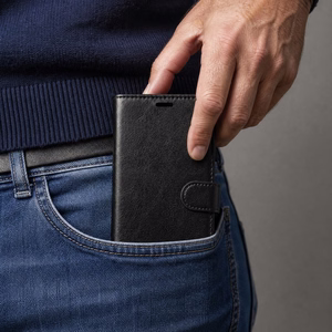 Smart Luxe nahast ümbris Xiaomi Redmi Note 15 5G must