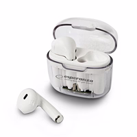 Esperanza EH237W Bluetooth In-Ear Headphone TWS valge
