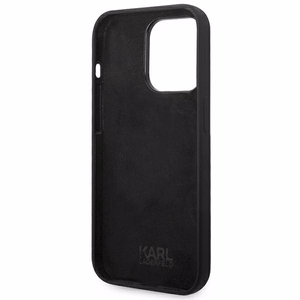 Karl Lagerfeld KLHCP14XSLCTBK iPhone 14 Pro Max 6.7 "hardcase must / must Silicone Choupette Body