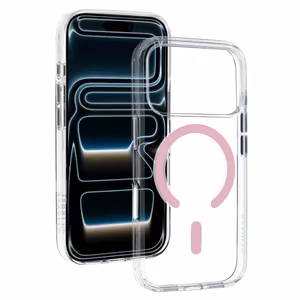 Liavec Pure чехол для Iphone 17 Pro Max/18 Pro Max, розовый (кнопка управления камерой)