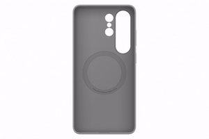 Samsung Силиконовый Магнитный Чехол для Samsung Galaxy S26 Ultra, совместим с MagSafe - серый
