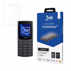 Hübriidklaas 3mk FlexibleGlass jaoks Nokia 105 (2023)