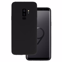 Silicone Lite Ümbris jaoks Samsung Galaxy S9 Plus must
