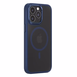 Comma чехол Joy Elegant Mag iPhone 15 Plus синий