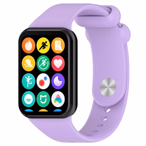 СИЛИКОНОВЫЙ РЕМЕШОК MI BAND 8 PRO /M8 PRO (1). ФИОЛЕТОВЫЙ