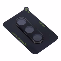 5D Full Glue Camera Karastatud klaas - jaoks Samsung Galaxy S23 Plus must