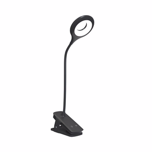 Mini Wozinsky Juhtmevaba LED Reading Lamp koos Klamber + USB-C Kaabel - must