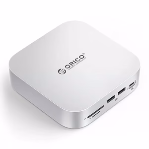 Orico MiniLink 9-in-1 dokkimisjaam kõvaketta pesaga - hõbedane
