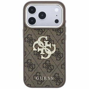 Ümbris mudelile IPHONE 18 Pro Max/17 Pro Max (Big Strass Logo 4G) (värv: pruun)