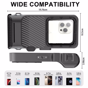 Tech-Protect IPX8 Pro Waterproof Phone Ümbris - hall and must