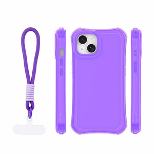 Safepop ümbris rihmaga iPhone 14 6,1" jaoks lilla