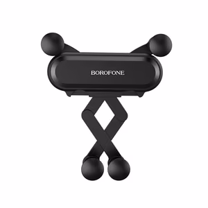 Car phone hoidja Borofone BH19 jaoks using on ventilation grille, must