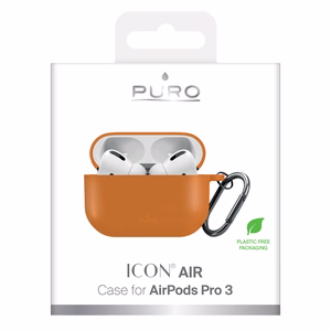 Puro Icon ümbris AirPods Pro 3 jaoks - oranž