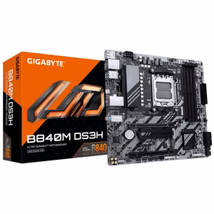 GIGABYTE B840M DS3H AM5 emaplaat 1xHDMI 2xDP