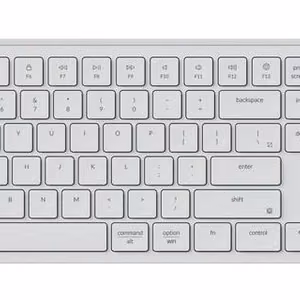 Ultra Õhuke Keychron B6 Pro 2.4G Juhtmevaba Klaviatuur (valge) [B6P-K8].