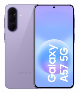 Смартфон Samsung Galaxy A57, 17 см (6.7"), две SIM-карты, Android 16.0, 5G, USB Type-C, 8 ГБ ОЗУ, 256 ГБ, 5000 мА·ч, сиреневый