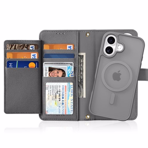 Dux Ducis Lawa Leather Ümbris jaoks iPhone 16 - Hall