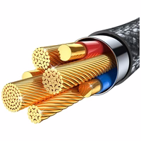 Kaabel USAMS TC Series SJ749 30W USB-C - Lightning 1,2 m titaan