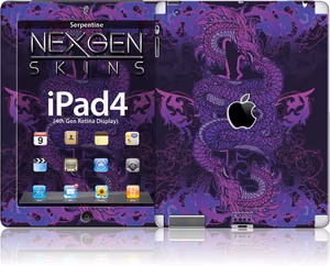 Декоративная наклейка Nexgen с 3D-эффектом для iPad 2/3/4, Serpentine 3D