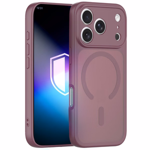 Bordoopunane 3mk Misty MagCase Deep Cherry ümbris iPhone 17 Pro / 18 Pro jaoks
