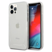 Mercedes Läbipaistev Line ümbris iPhone 12 / iPhone 12 Pro jaoks - Läbipaistev