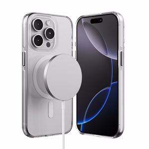 Crong Clear MAG Pro MagSafe ümbris seadmele iPhone 15 Pro, läbipaistev