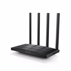 Must kahesageduslik TP-Link Archer C6U AC1200 gigabitine Wi-Fi ruuter