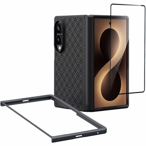 Benks Magnetic Armor Grid Pro Grand Combo ümbris Samsung Galaxy Z Fold 8 jaoks, must (C.K.FL.SA.BK.C060)