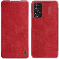 Nillkin Qin nahast ümbris Samsung Galaxy A73-le punane