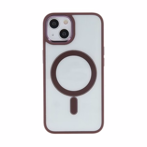 Telefoni ümbris MagCase Satin Apple iPhone 16 Pro bordo