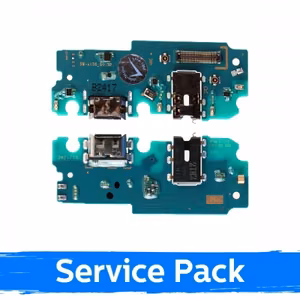 Charging Port Samsung A136 A13 5G Koos Flex/ Plata (Service Pack)