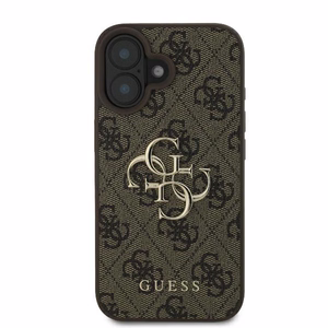 Guess 4G Big Logo Ümbris jaoks iPhone 16 - Brown