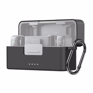 Puluz protective ümbris jaoks DJI Mic 2 (must)