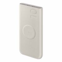 Powerbank Samsung EB-U2510XUEGEU induktiivne 10000 mAh 2x USB-C 25W SFC - beež
